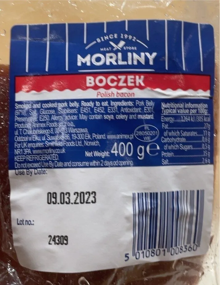 Polish bacon