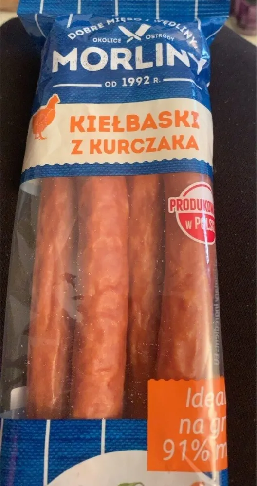 Kielbaski z kurczaka