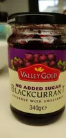 Blackcurrant preserve with sweetener