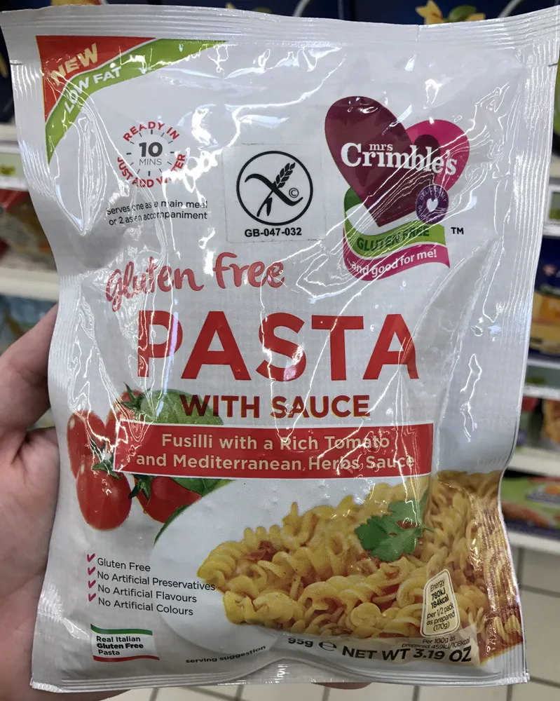 Fusilli with a Rich Tomato and Mediterranean Herbs Sauce