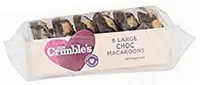 6 Large Choc Macaroons