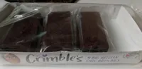 4 big Belgian choc brownies