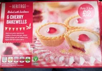 6 cherry bakewells