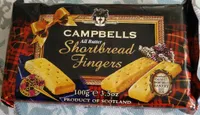 Shortbread fingers