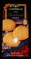 Shortbread rounds