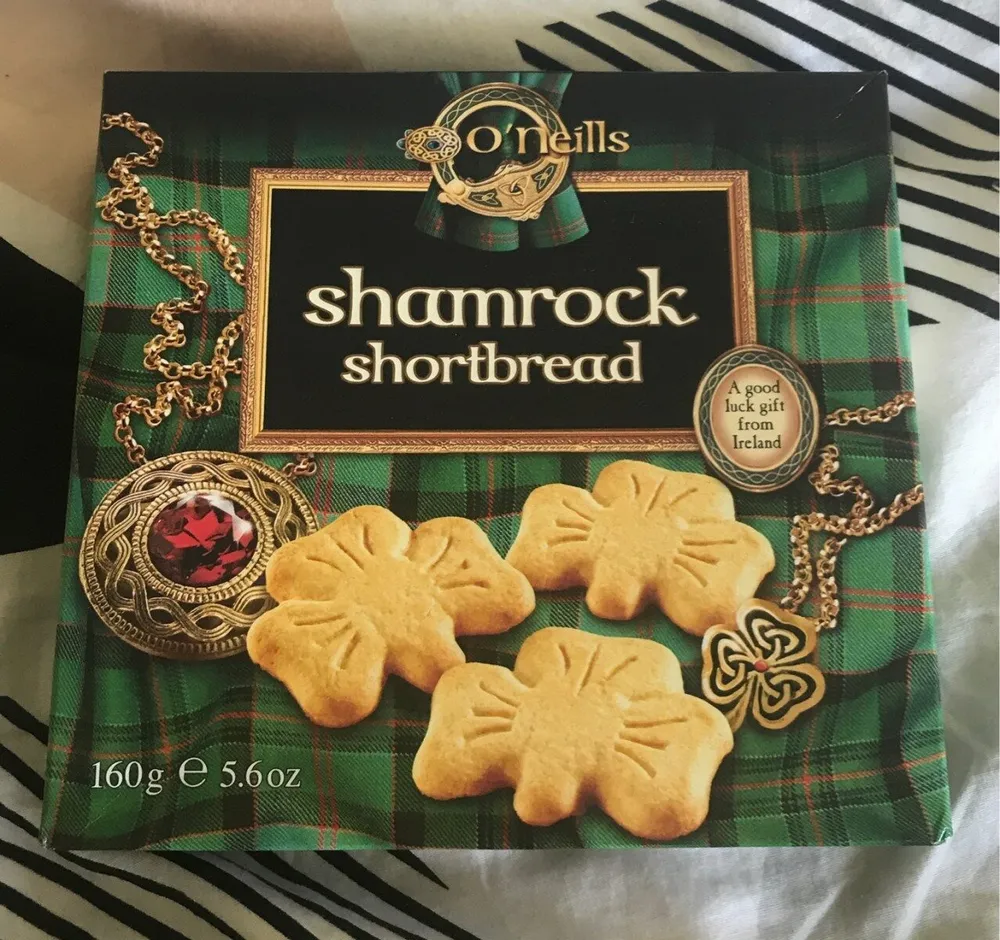 Shamrock shortbread