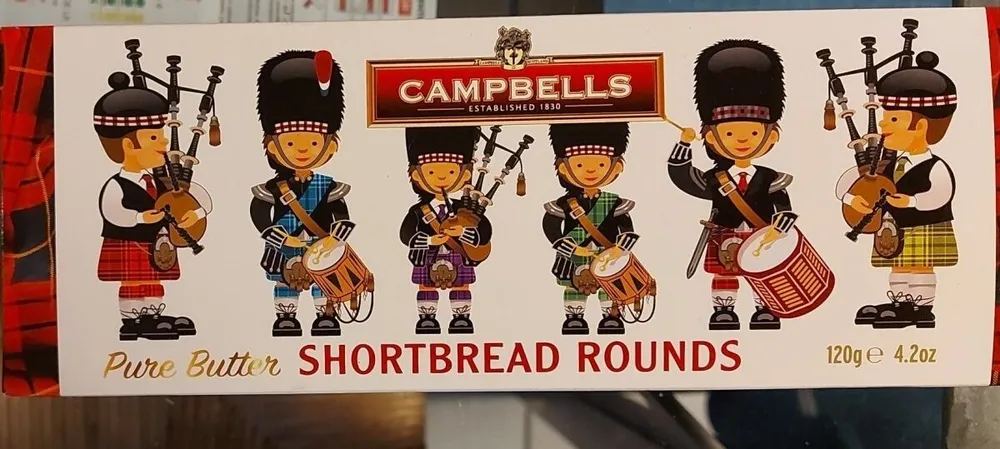 Shortbread rounds
