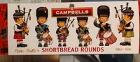 Shortbread rounds