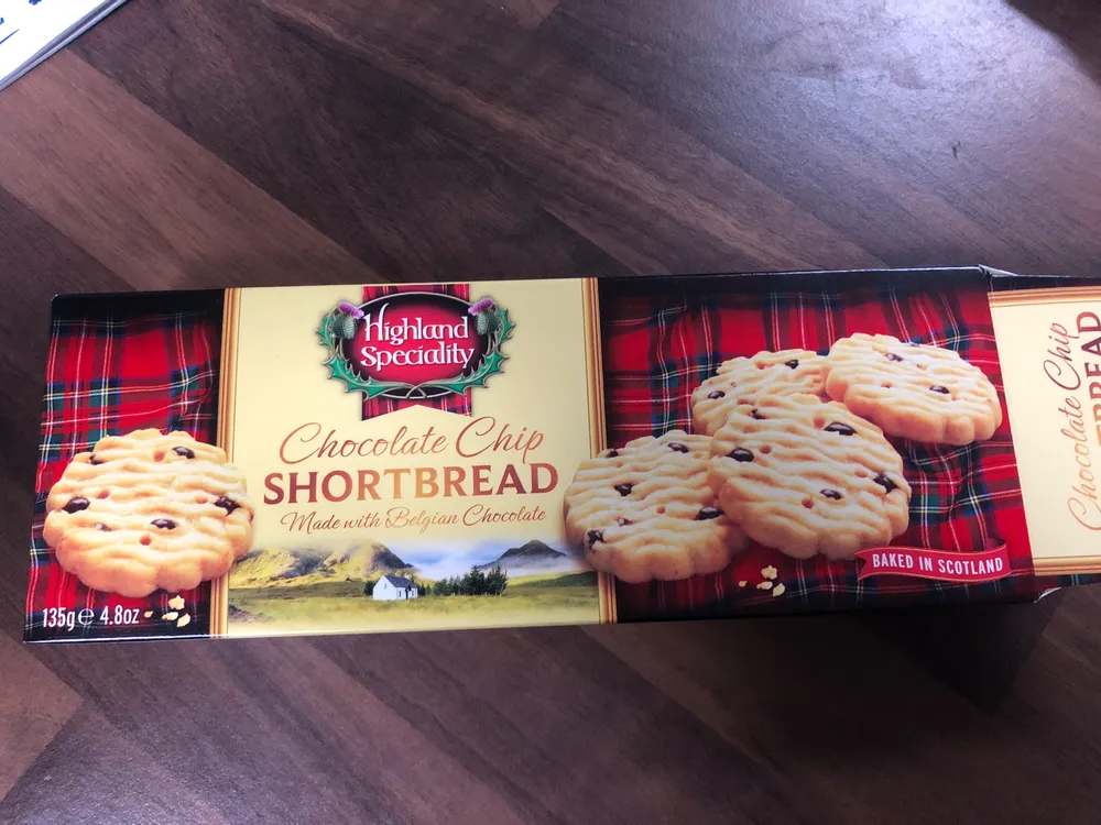 Chocolate Chip Shortbread