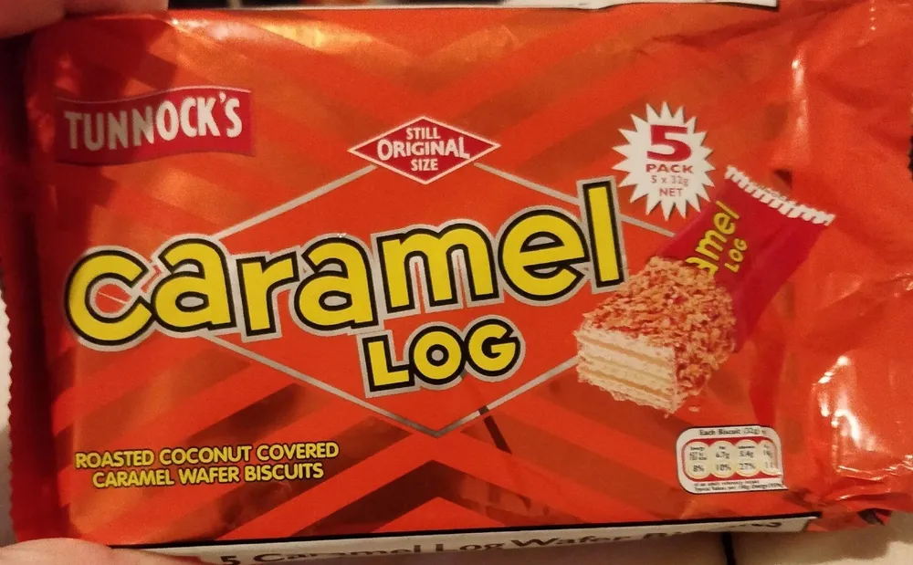 caramel log