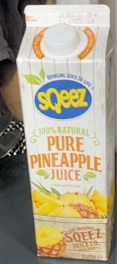 Pure pineapple juice