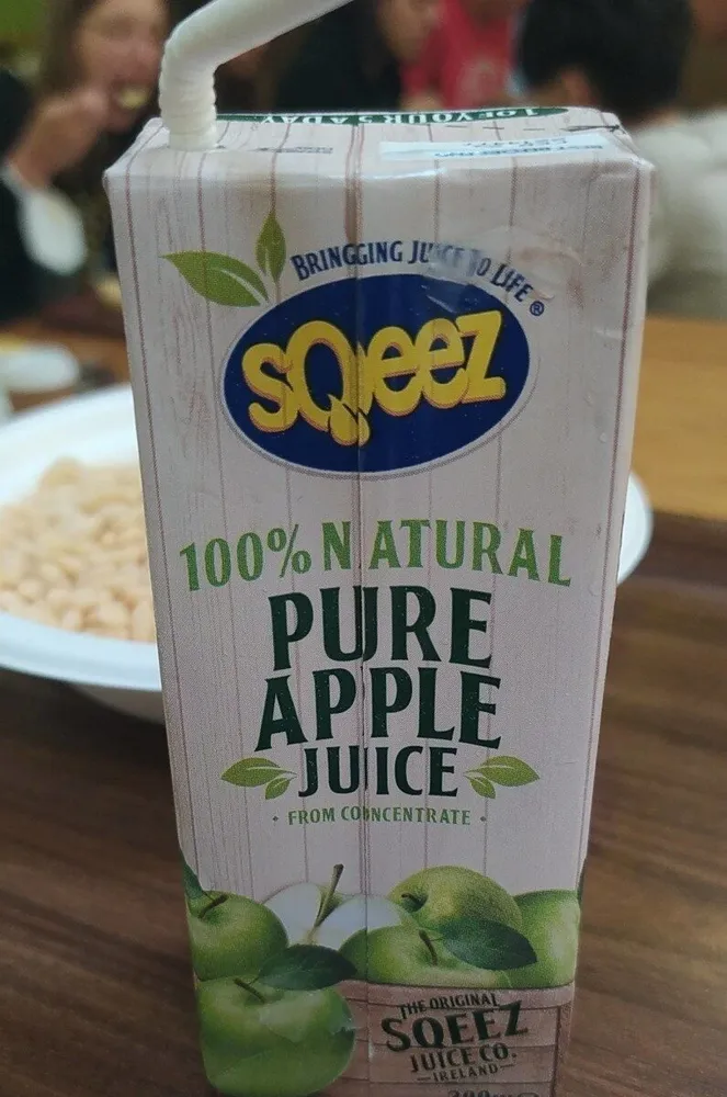 Pure apple juice