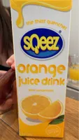 Orange juice drink