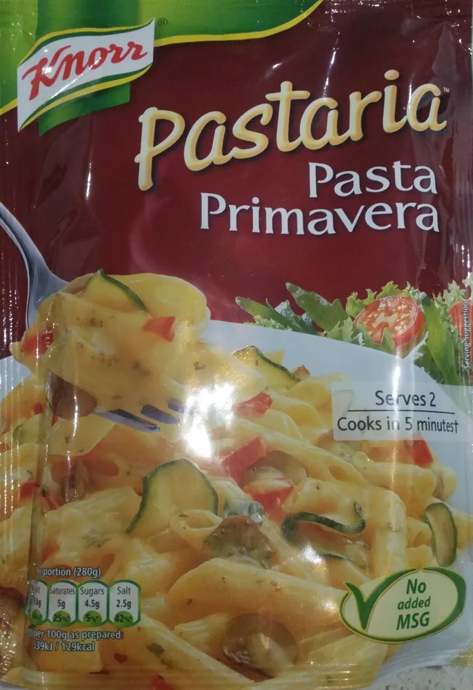 Pasta Primavera