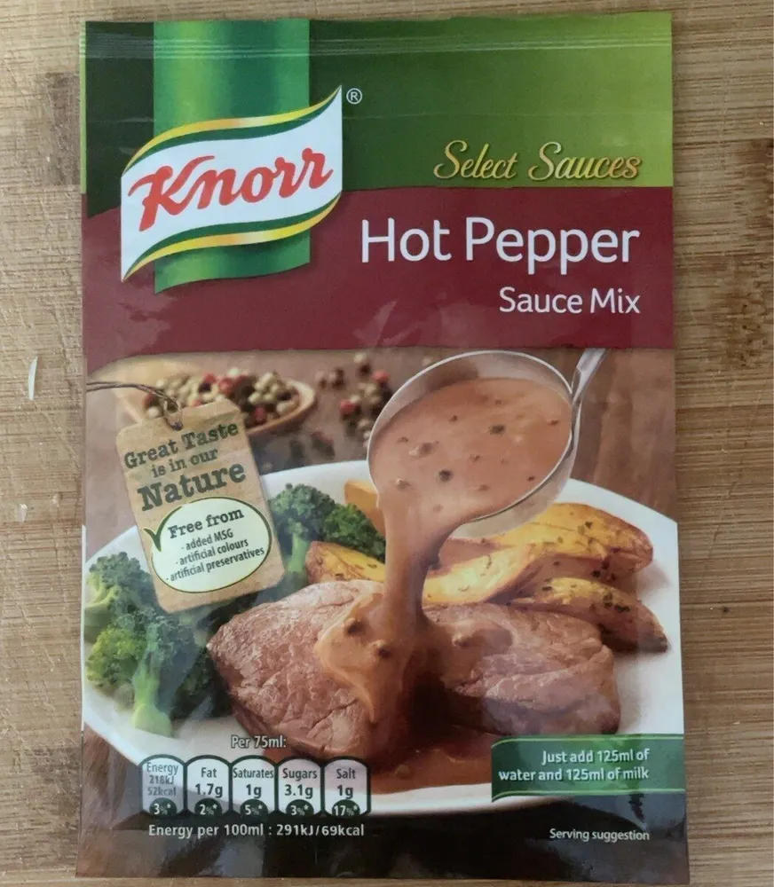 Hot Pepper Sauce Mix