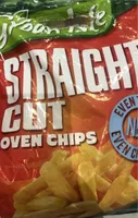Straight cut chips