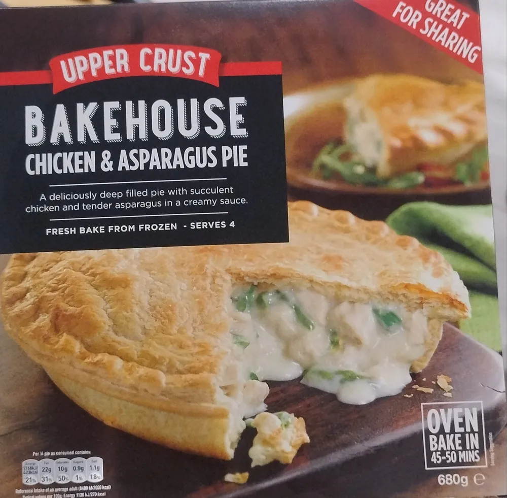 Chicken & Asparagus Pie