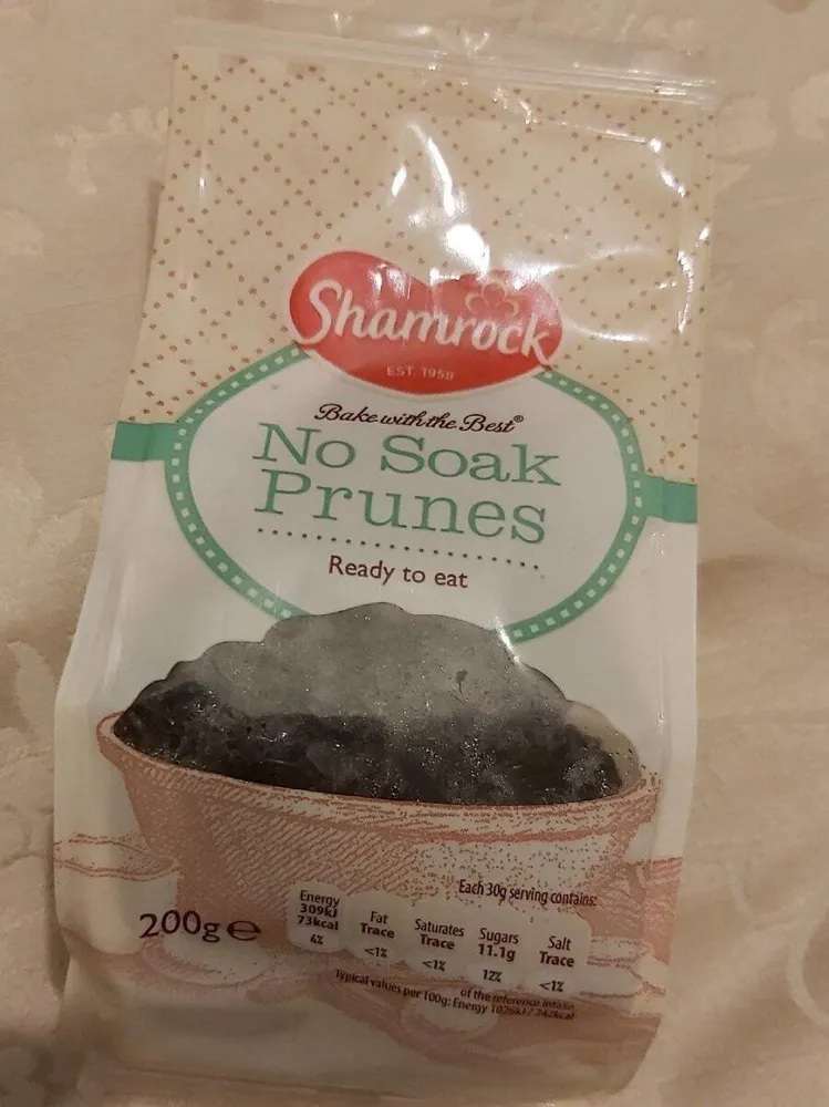 No Soak Prunes