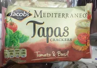 Mediterraneo Tomato and basil Tapas crackers