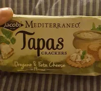 Mediterraneo Tapas Crackers Oregano Feta Cheese