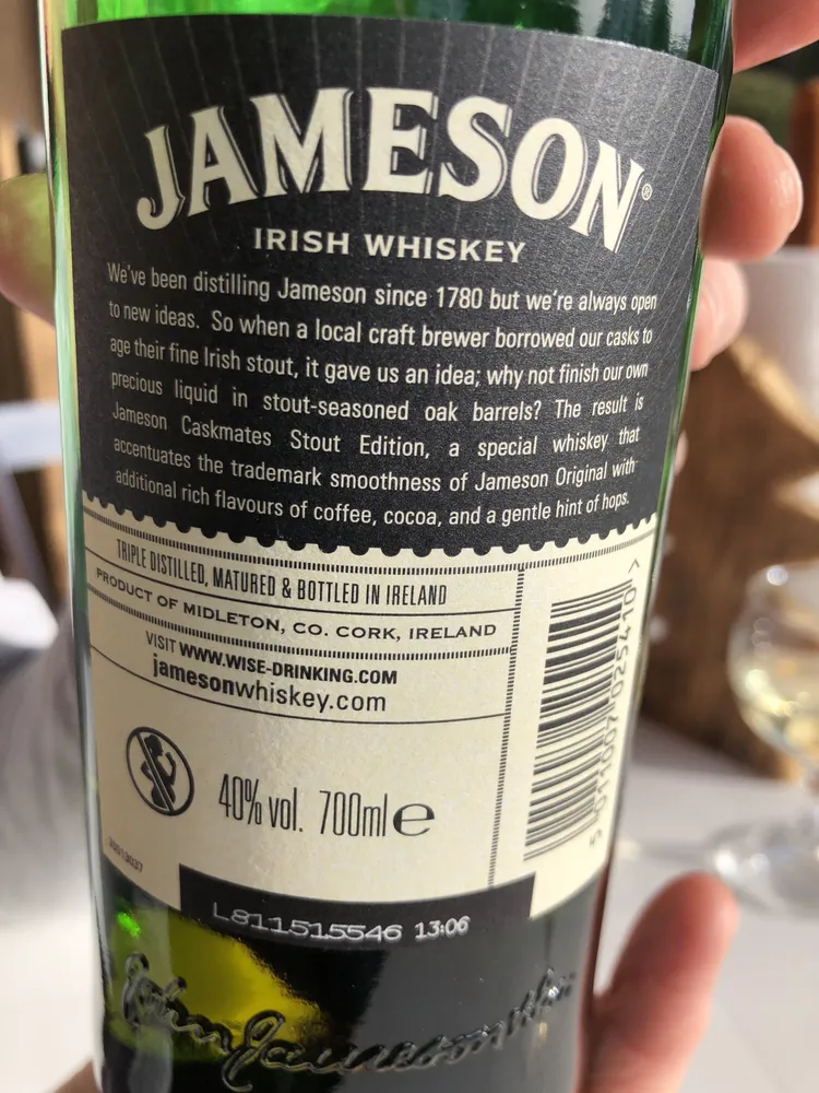 Jameson caskmates