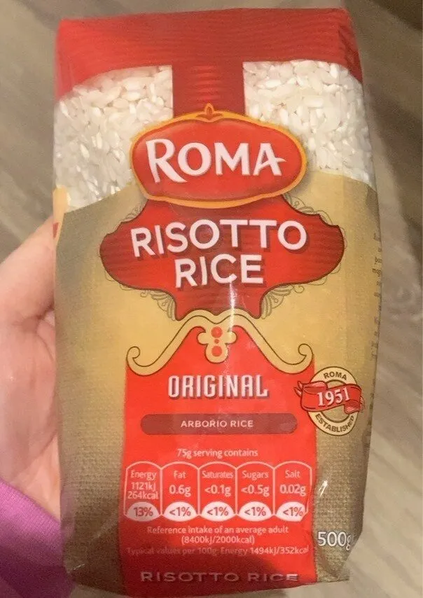 Roma Risotto Rice (500 Grams)