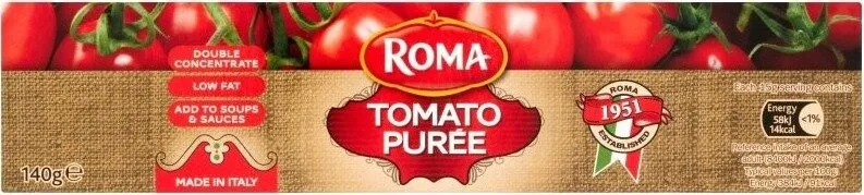 Roma Tomato Puree 140G