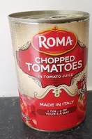 ROMA SINCE 1951 CHOPPED TOMATOES NRICH TOMATO JUIC