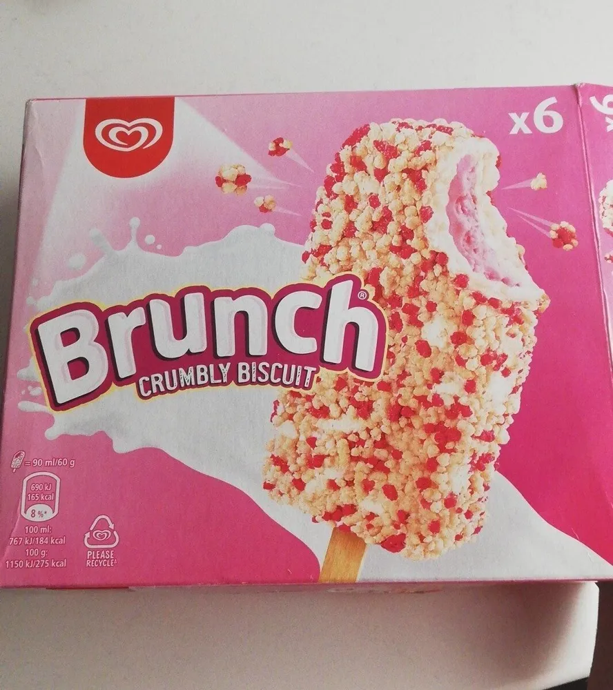 Biscuit crumble (15%) co Ingredients: Reconstitute