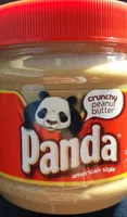 Panda crunchy peanut butter american style