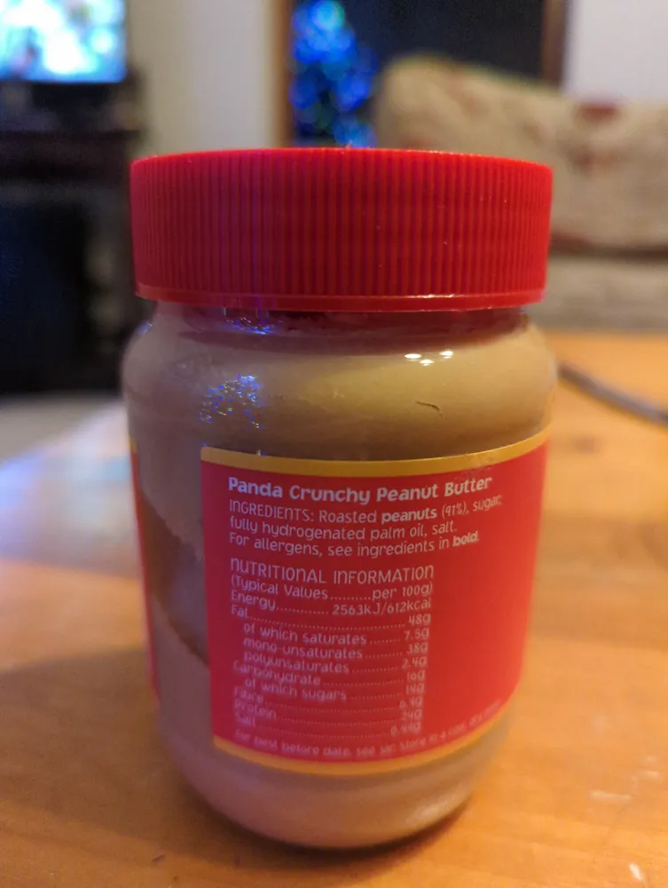Panda Peanut Butter Crunchy