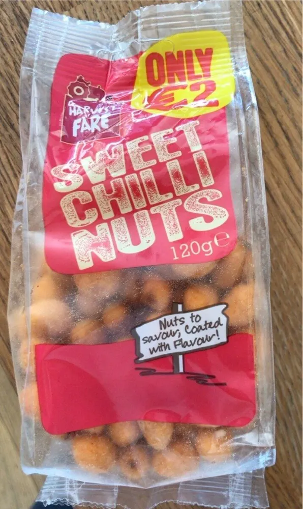 Sweet chilli nuts