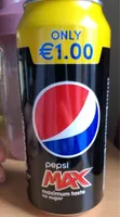 Pepsi max