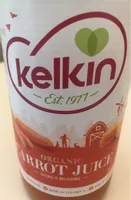 Organic carrot juice