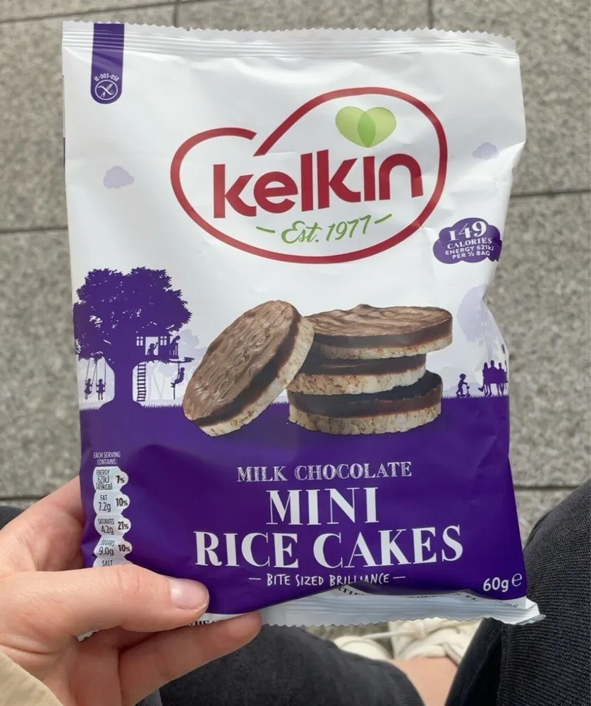 Mini rice cakes