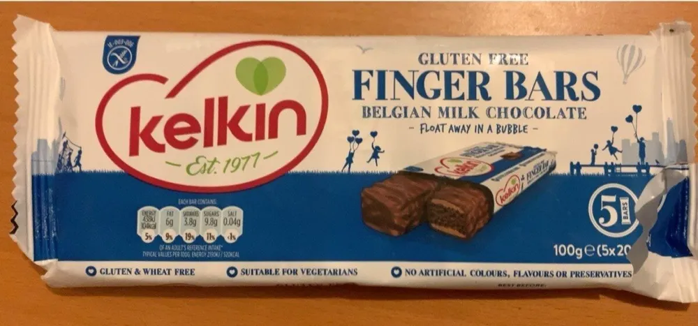 Gluten Free Finger Bars