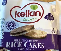 Milk chocolate rice cake