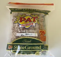 Sliced stone ground wholewheat