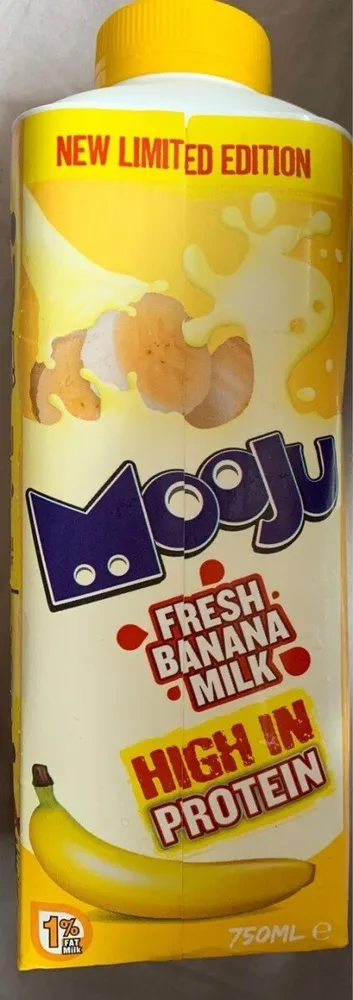Fresh banana milk