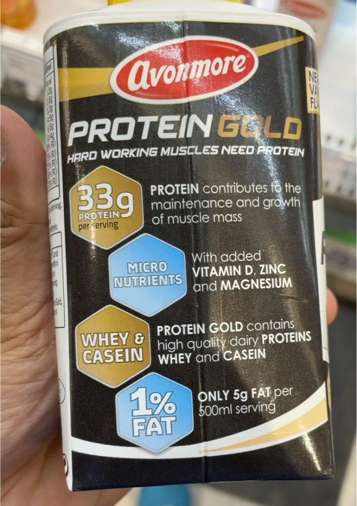 Protein gold vanilla