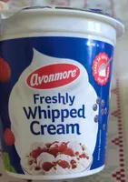 Freshly whipped cream