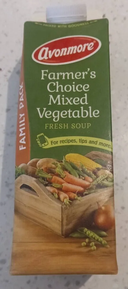 Farmer's choice mixed végétale Fresh Soupe