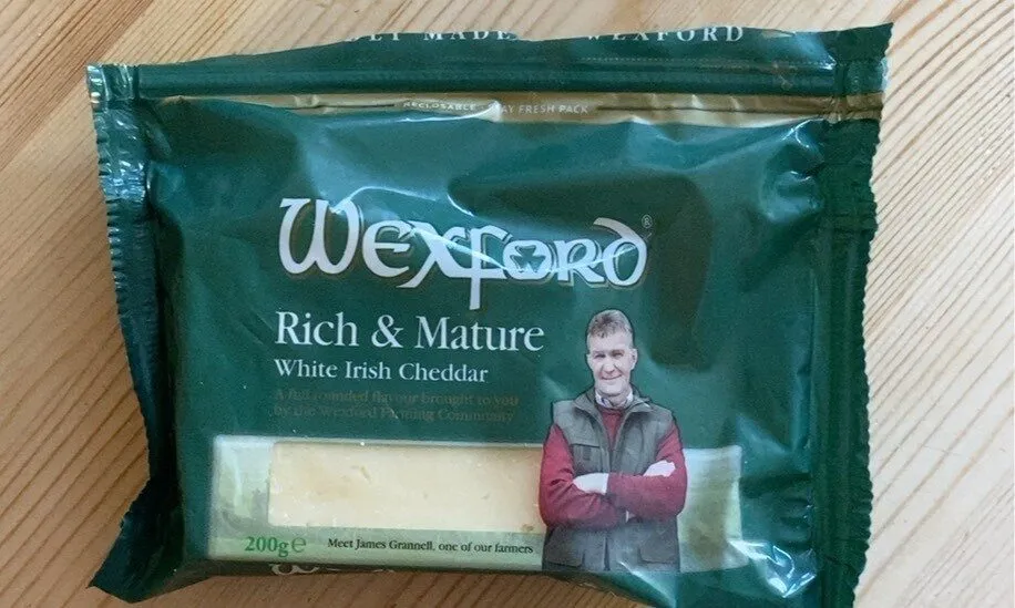 Rich & Mature white Irish cheddar