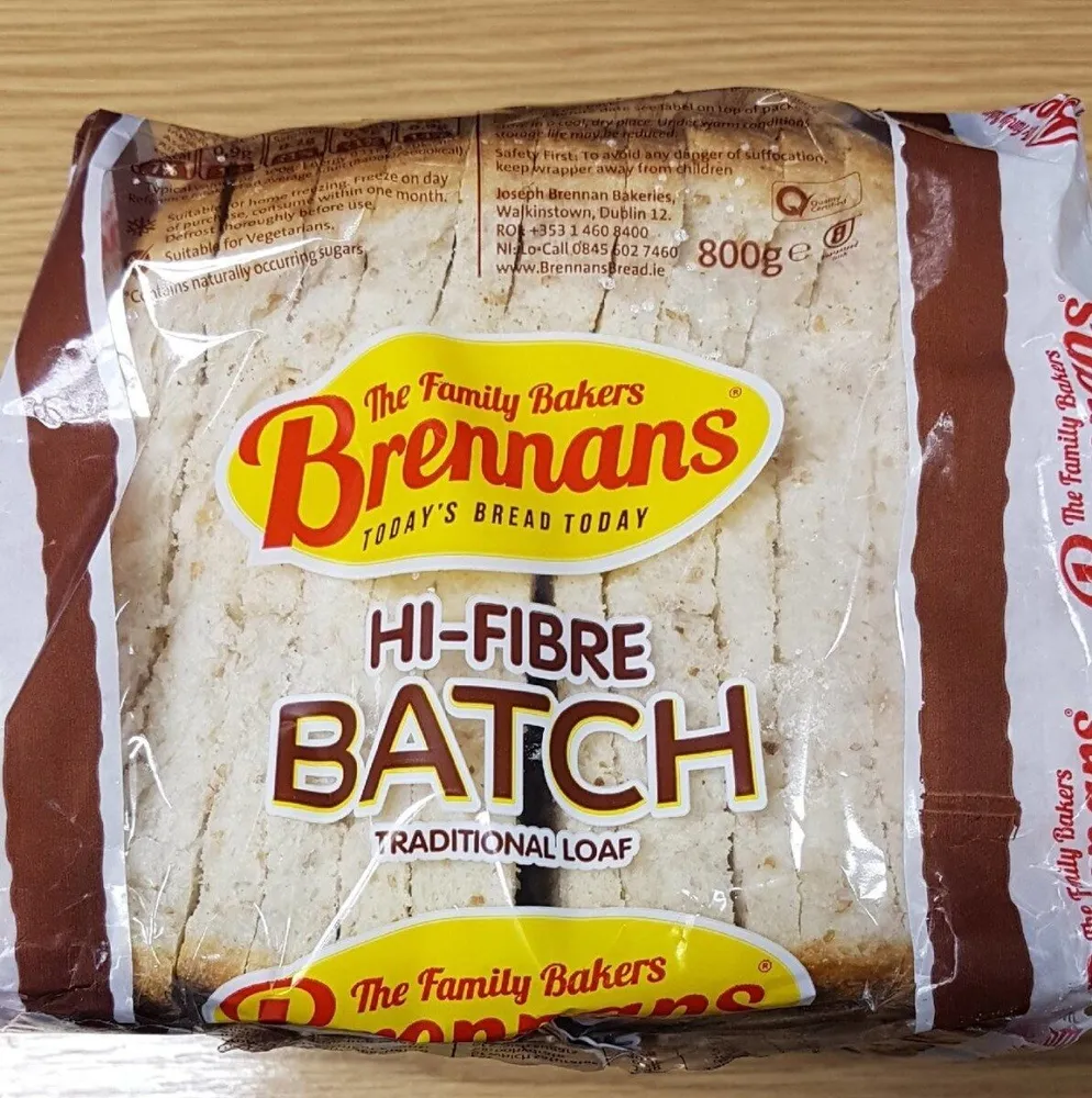 Hi fibre batch loaf