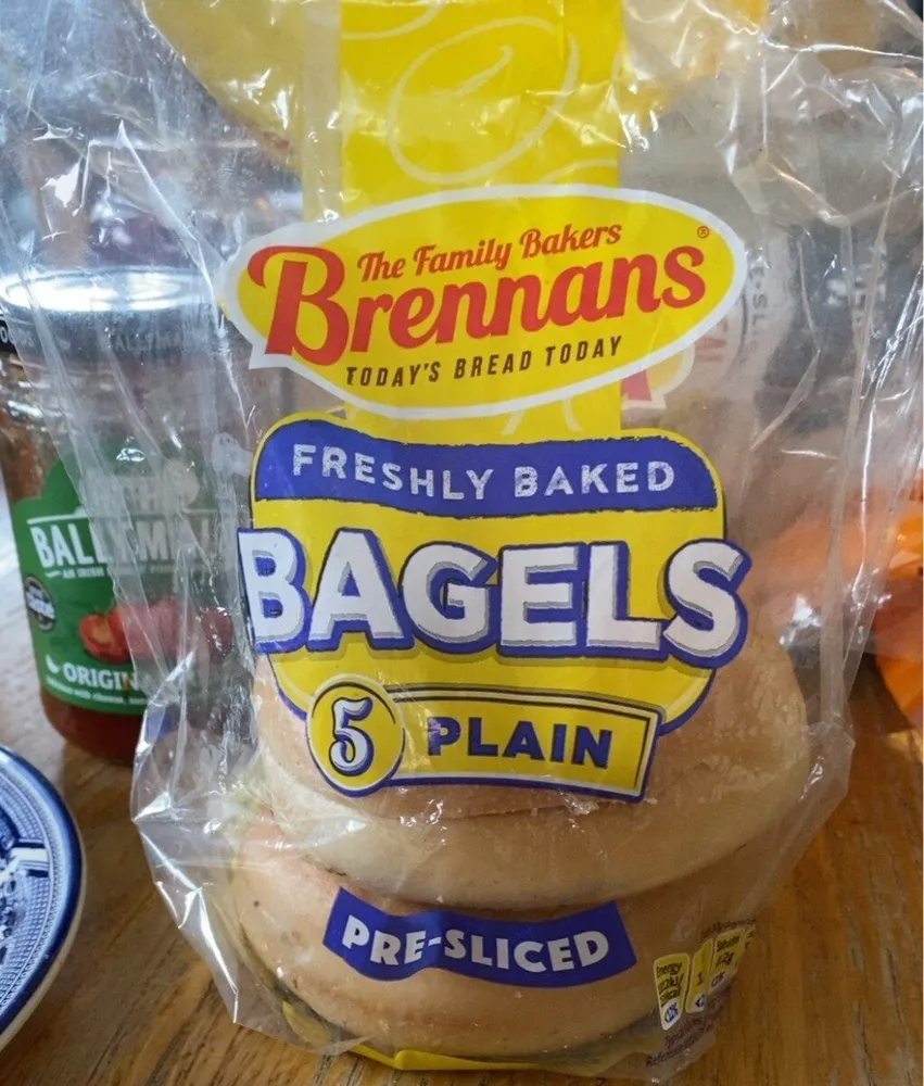 Brennan Bagels Plain 5pk