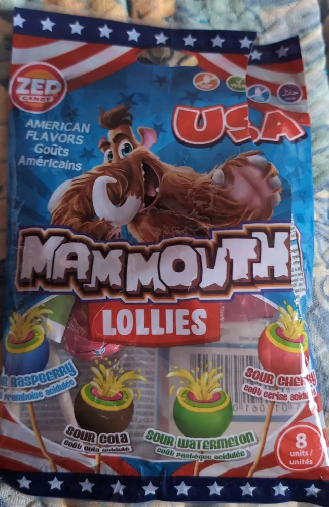 Mammouth lollies