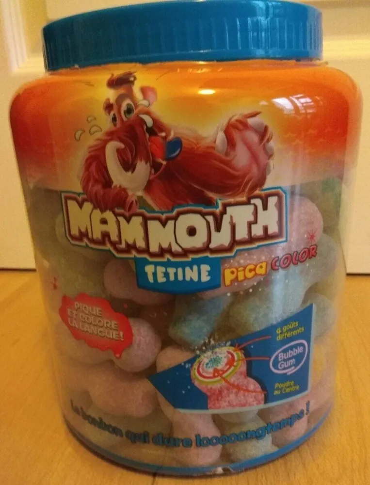 Mammouth tétine pica color