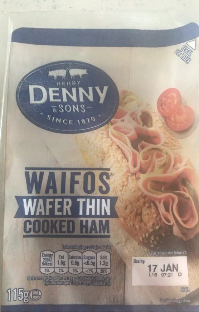 Wafer thin ham