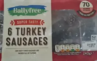 6 Turkey Sausages
