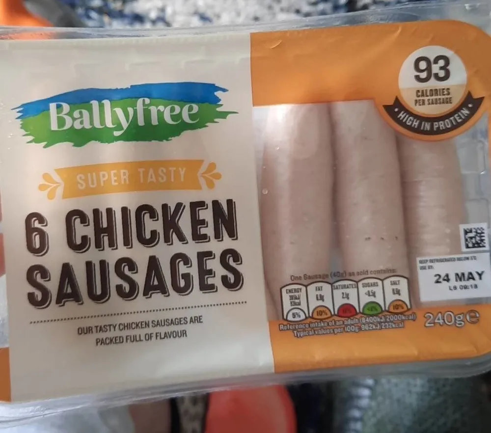 6 Chicken Sausages